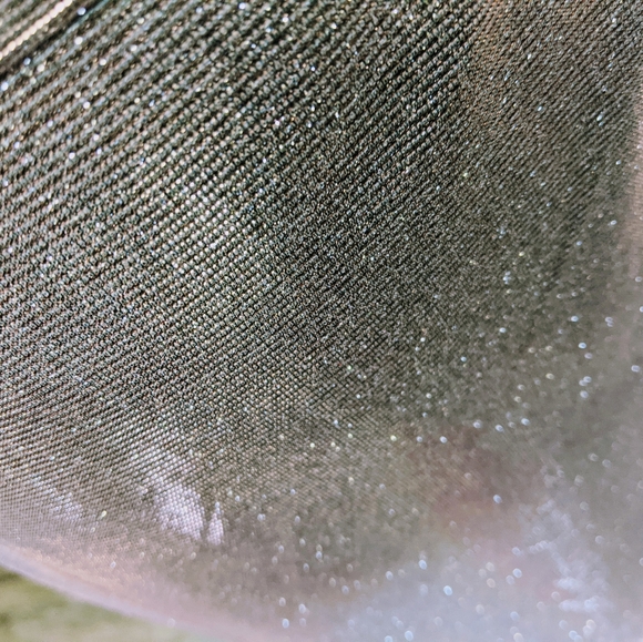 LAST CHANCE NWT Champagne Shimmer Knit Dress - Picture 5 of 5